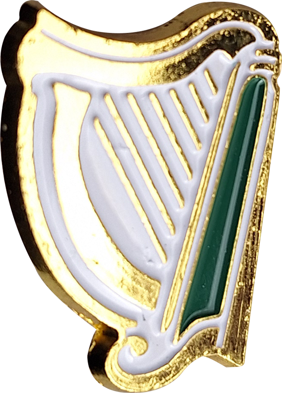 LP02 Harp Lapel Pin The Celtic Card Team