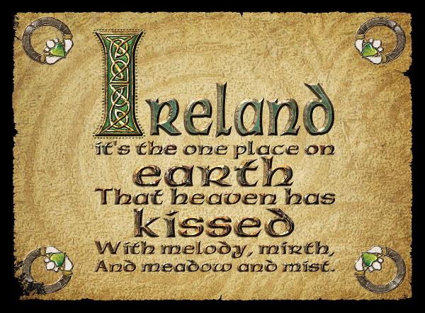 CFM10 - "Ireland...." Fridge Magnet