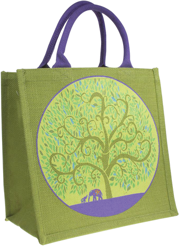 EA 1901 Tree of Life Eco Jute Bag