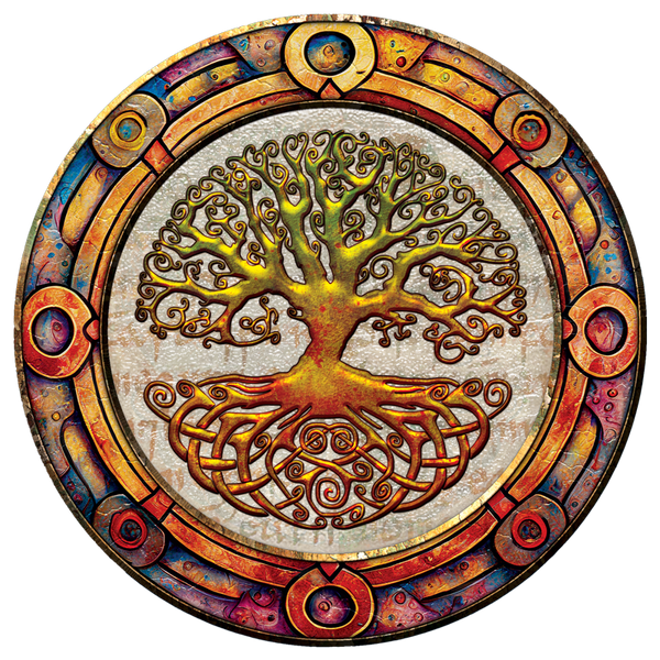 CDC40 - Tree of Life 2024 - 4 Pack Irish Drink Coaster