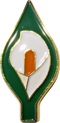 peace lily pin LP04