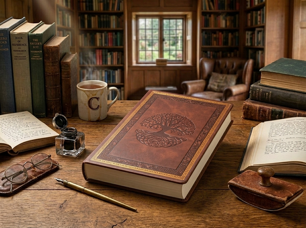 LPTB - Faux Leather Notebook - Available in 4 Colours