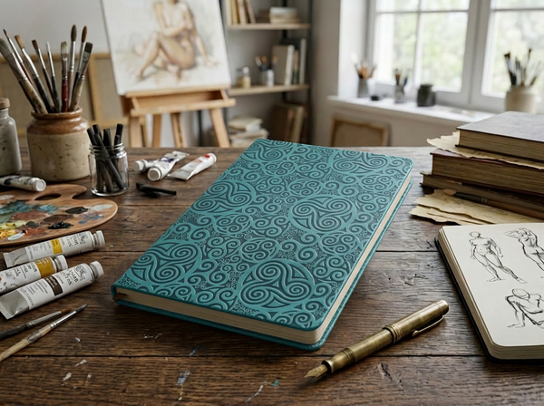 LJPB - Faux Leather Sketchbook - Available in 4 Colours