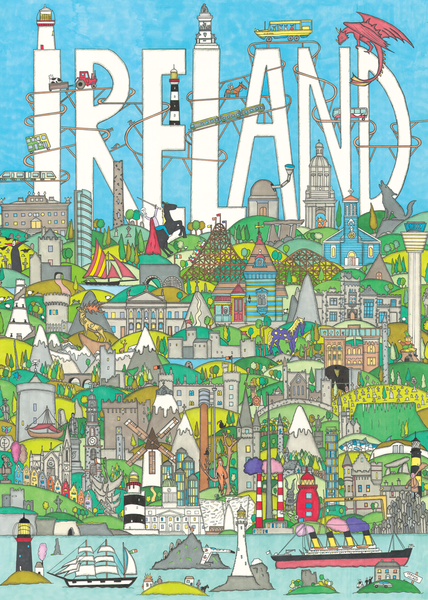 1000 Piece Ireland Jigsaw Puzzle