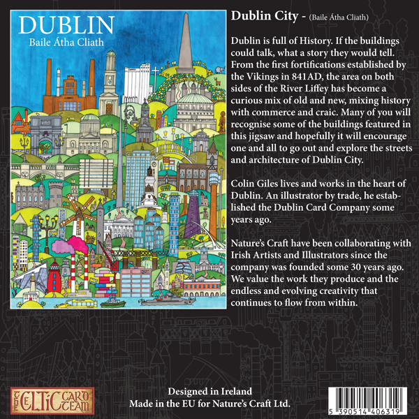 1000 Piece Dublin Jigsaw Puzzle