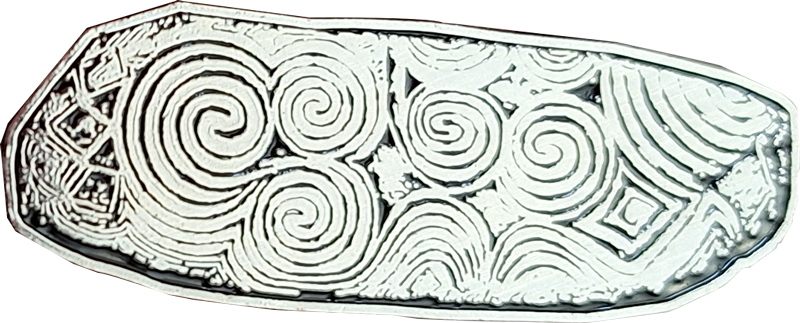 LP23 -  Newgrange Stone Lapel Pin
