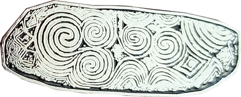 LP23 -  Newgrange Stone Lapel Pin