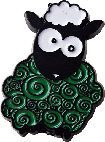 LP12 - Funny Sheep Lapel Pin