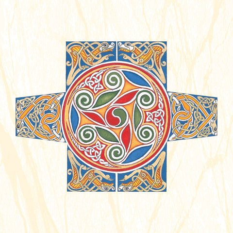 C208 Celtic Box Card