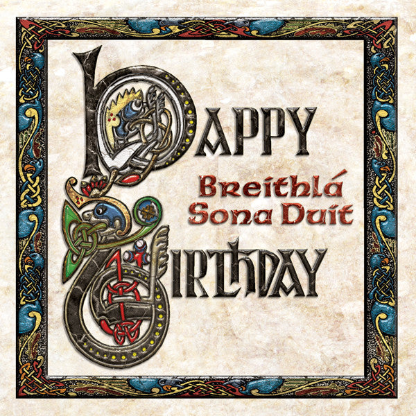 C210 - Bilingual Irish Greeting Card