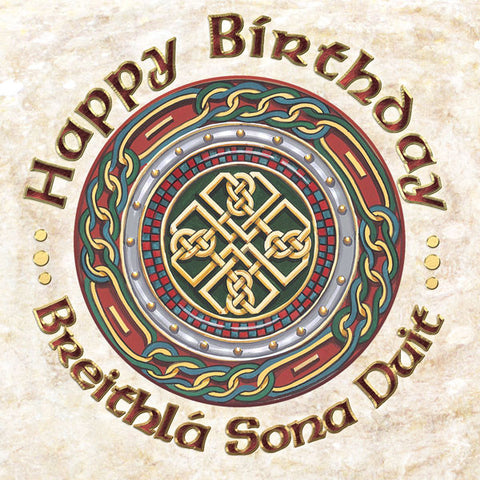 C214 Celtic Happy Birthday