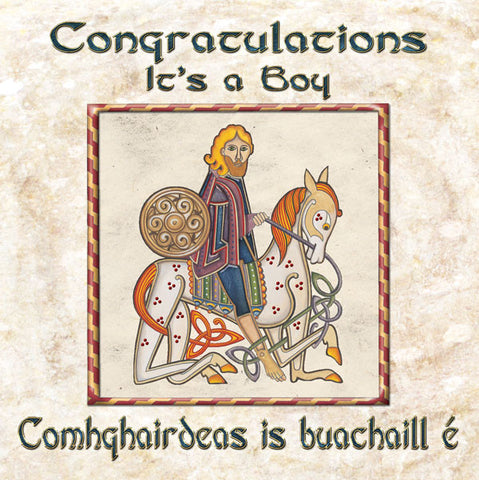 C216 It's a Boy Card