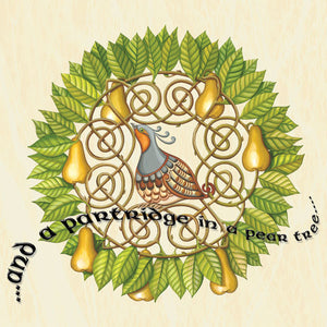 C227 Partridge in a Pear Tree Card
