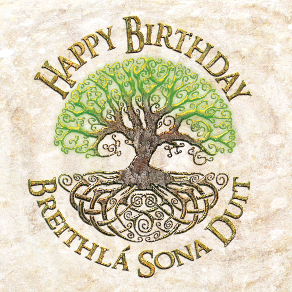 C245 - Bilingual Irish Greeting Card