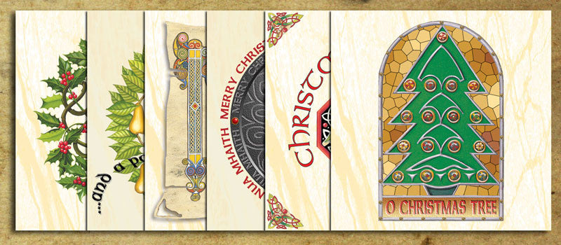 C2X6PK 6 Pack Christmas Cards