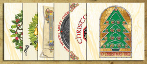 C2X6PK 6 Pack Christmas Cards