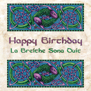 C305 - Bilingual Irish Greeting Card