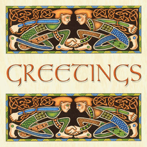 C311 Celtic Warriors Greeting card