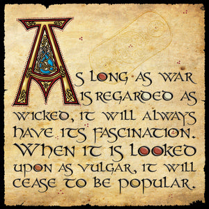 C609 As Long as War Blank Card