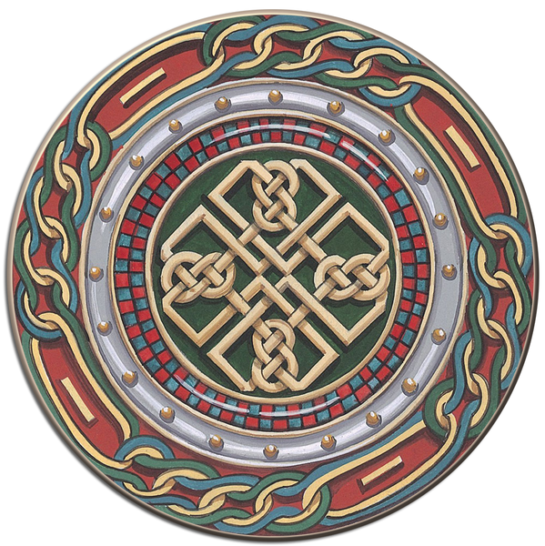 CDC01 - Celtic Shield - 4 Pack Irish Drink Coaster