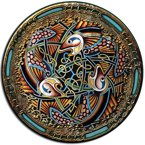 CFM13 - Celtic Fish Fridge Magnet