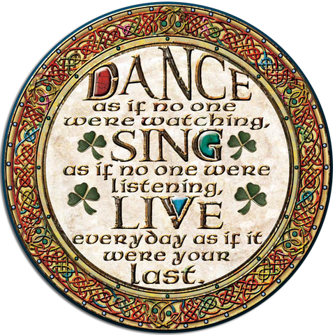 CDC19 - Dance - 4 Pack Irish Drink Coaster