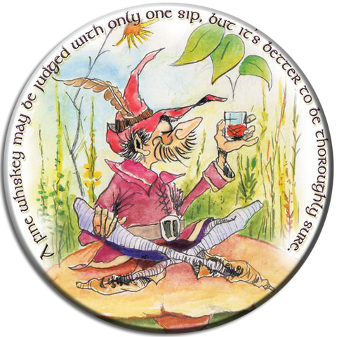 CDC23 - A Fine Whiskey - 4 Pack Irish Drink Coaster