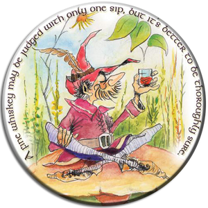 A Fine Whiskey Coaster (Single)