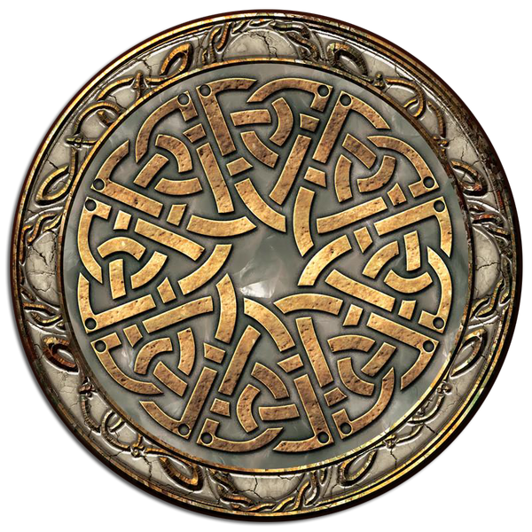 CDC33 - Stone Strapwork - 4 Pack Irish Drink Coaster