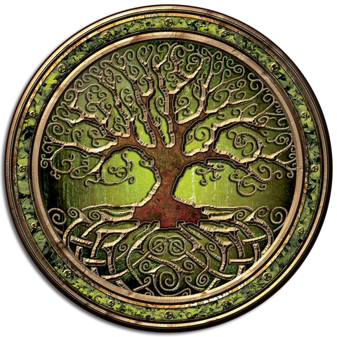 CDC35 - Tree of Life - 4 Pack Irish Drink Coaster