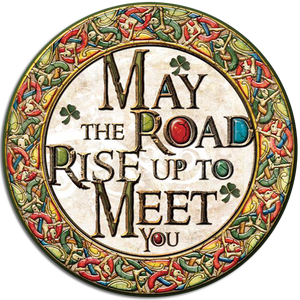 CDC37 - May the Road Rise (Single Line) - 4 Pack Irish Drink Coaster
