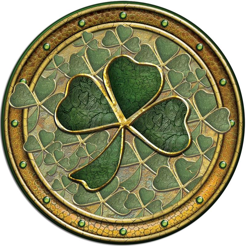 CFM18 - Shamrock Fridge Magnet