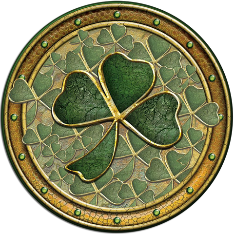 CFM18 - Shamrock Fridge Magnet