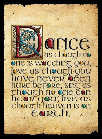 CFM02 - "Dance as If...." Fridge Magnet