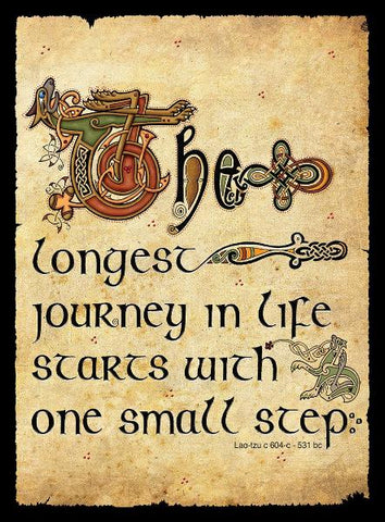 CFM04 - "The Longest Journey...." Fridge Magnet