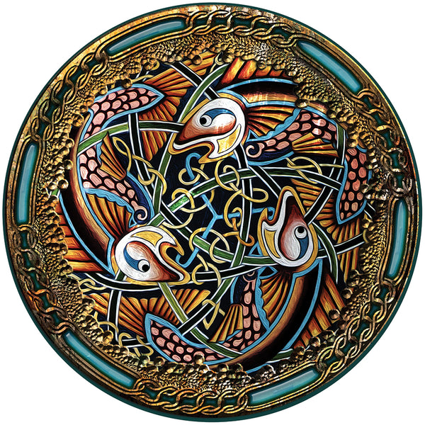 CFM13 - Celtic Fish Fridge Magnet