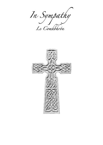 CM6-104 - High Cross - Sympathy Card