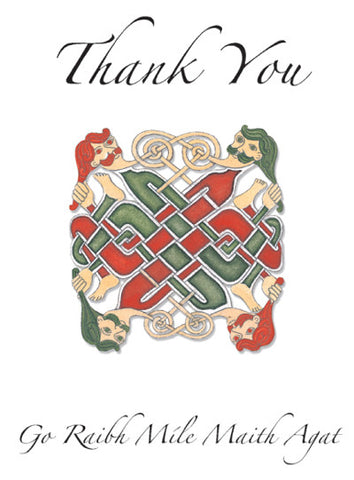 CNC13 Celtic Warriors Thank You Notecards