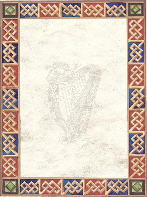 CNP01 Celtic Border Notepaper