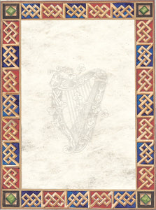 CNP01 Celtic Border Notepaper