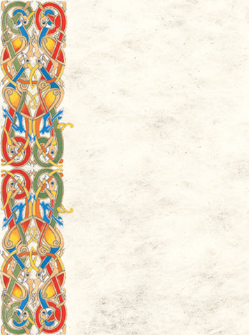 CNP03 Celtic Strip Notepaper