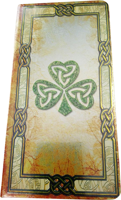 CPS01 - Celtic Shamrock Pocket Notebook