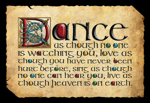 CQMP02 Dance as if Mini Print