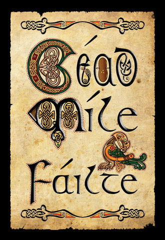 CQMP05 Cead Mile Failte Mini Print