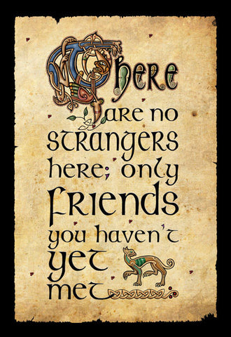 CQMP08 No Strangers Mini Print