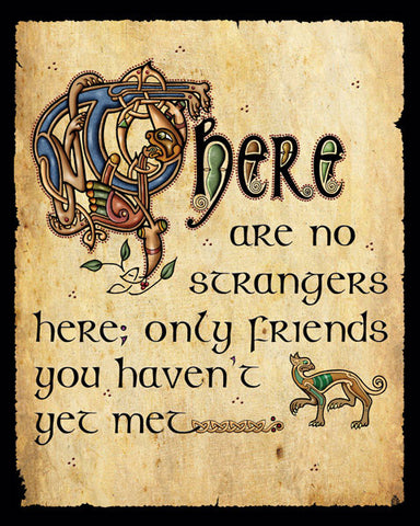 CQP08 NO STRANGERS Print