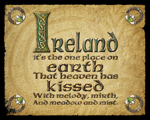 CS10 - "Ireland..." - Metal Sign