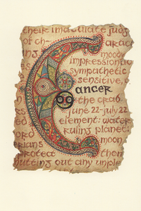 CSS07 - Cancer Star Sign Card