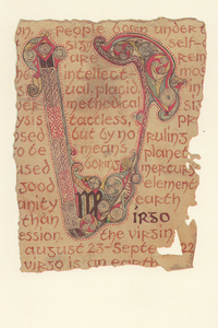 CSS09 - Virgo Star Sign Card