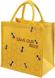 EA 1571 Save our Bees Eco Jute Bag